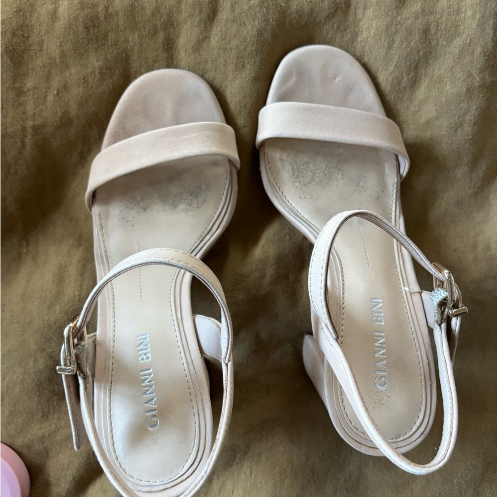 Gianni Bini Women's Nude Heeled Sandals